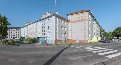 Bâtiments A et B, façades antérieures et latérales. © Région Bourgogne-Franche-Comté, Inventaire du patrimoine