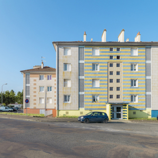 Bâtiment A, façade antérieure. © Région Bourgogne-Franche-Comté, Inventaire du patrimoine
