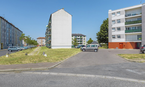 Bâtiment SIDEN, façades postérieure ouest et latérale sud. © Région Bourgogne-Franche-Comté, Inventaire du patrimoine
