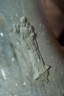 Détail du saint Joseph. © Région Bourgogne-Franche-Comté, Inventaire du patrimoine