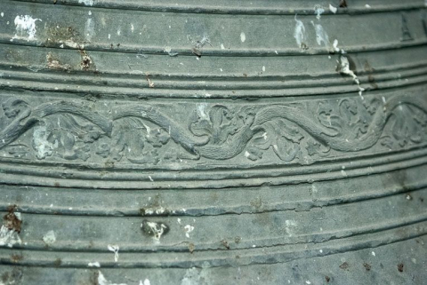 Détail de la frise. © Région Bourgogne-Franche-Comté, Inventaire du patrimoine