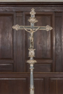 Croix de procession. © Région Bourgogne-Franche-Comté, Inventaire du patrimoine