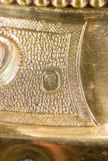 Détail de poinçon sur le calice. © Région Bourgogne-Franche-Comté, Inventaire du patrimoine