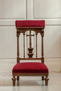 Prie-dieu. © Région Bourgogne-Franche-Comté, Inventaire du patrimoine