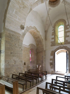 La travée sous clocher : vue de trois quarts. © Région Bourgogne-Franche-Comté, Inventaire du patrimoine