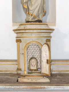 Intérieur du tabernacle. © Région Bourgogne-Franche-Comté, Inventaire du patrimoine