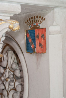 Détail des armoiries. © Région Bourgogne-Franche-Comté, Inventaire du patrimoine