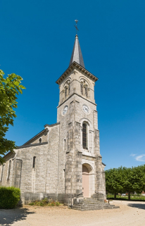 Façade et élévation ouest. © Région Bourgogne-Franche-Comté, Inventaire du patrimoine
