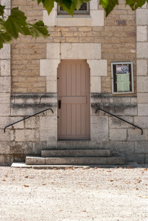 Porte latérale , élévation est. © Région Bourgogne-Franche-Comté, Inventaire du patrimoine