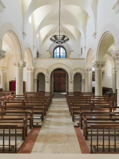 Vue d'ensemble depuis le choeur. © Région Bourgogne-Franche-Comté, Inventaire du patrimoine
