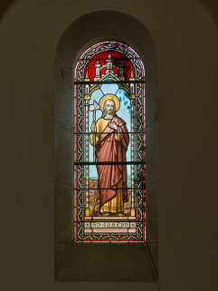 Verrière de saint Joseph. © Région Bourgogne-Franche-Comté, Inventaire du patrimoine