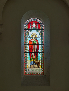 Verrière de saint Bénigne. © Région Bourgogne-Franche-Comté, Inventaire du patrimoine