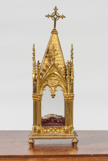 Châsse-reliquaire de saint Médard. © Région Bourgogne-Franche-Comté, Inventaire du patrimoine