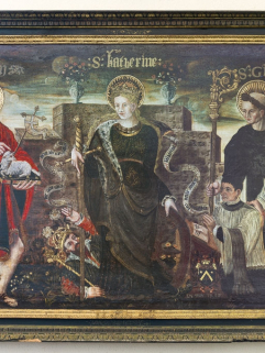 Sainte Catherine. © Région Bourgogne-Franche-Comté, Inventaire du patrimoine