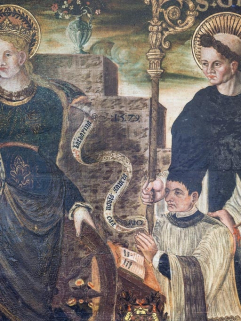 Détail du donateur. © Région Bourgogne-Franche-Comté, Inventaire du patrimoine