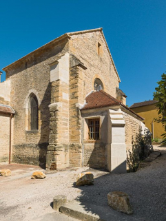 Choeur et sacristie. © Région Bourgogne-Franche-Comté, Inventaire du patrimoine