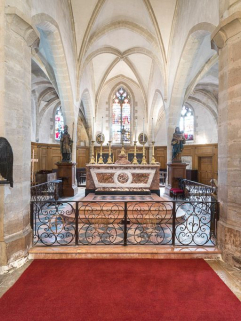 Vue d'ensemble du choeur. © Région Bourgogne-Franche-Comté, Inventaire du patrimoine
