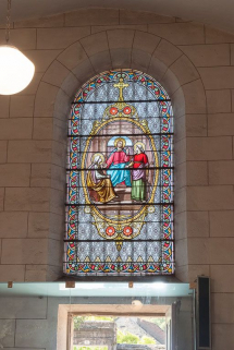 Jésus chez Marthe et Marie. © Région Bourgogne-Franche-Comté, Inventaire du patrimoine Jésus chez Marthe et Marie. © Région Bourgogne-Franche-Comté, Inventaire du patrimoine