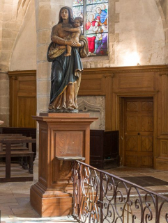 Vierge à l'Enfant. © Région Bourgogne-Franche-Comté, Inventaire du patrimoine Vierge à l'Enfant. © Région Bourgogne-Franche-Comté, Inventaire du patrimoine