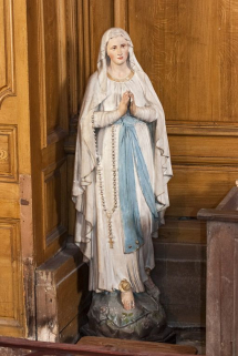 Vierge de Lourdes. © Région Bourgogne-Franche-Comté, Inventaire du patrimoine
