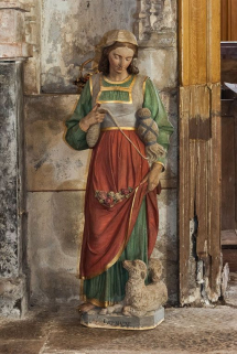 Sainte Germaine. © Région Bourgogne-Franche-Comté, Inventaire du patrimoine