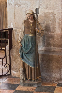 Sainte Germaine. © Région Bourgogne-Franche-Comté, Inventaire du patrimoine