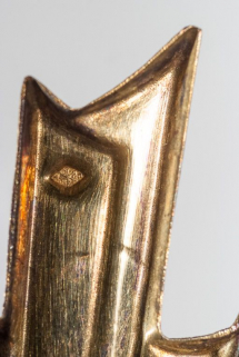 Détail de poinçon. © Région Bourgogne-Franche-Comté, Inventaire du patrimoine