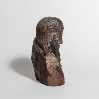 Buste du Christ : de profil. © Région Bourgogne-Franche-Comté, Inventaire du patrimoine