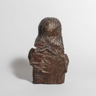 Buste du Christ : revers. © Région Bourgogne-Franche-Comté, Inventaire du patrimoine