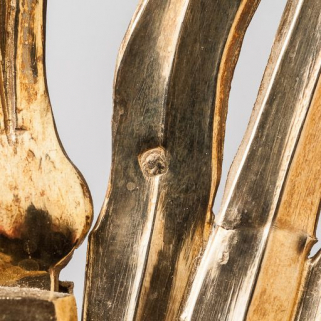 Détail de poinçon. © Région Bourgogne-Franche-Comté, Inventaire du patrimoine