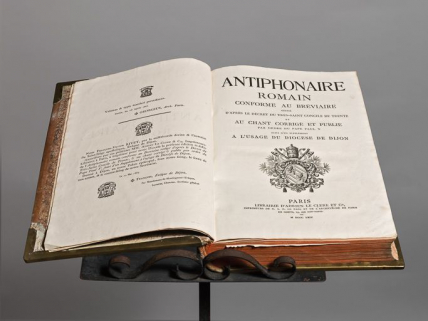 Antiphonaire romain. © Région Bourgogne-Franche-Comté, Inventaire du patrimoine