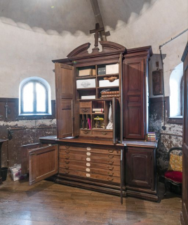 Meuble de sacristie. © Région Bourgogne-Franche-Comté, Inventaire du patrimoine