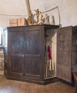 Meuble de sacrisitie. © Région Bourgogne-Franche-Comté, Inventaire du patrimoine