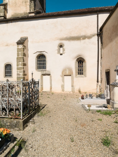 Elévation sud de la nef. © Région Bourgogne-Franche-Comté, Inventaire du patrimoine