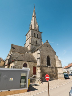 Vue d'ensemble du chevet. © Région Bourgogne-Franche-Comté, Inventaire du patrimoine