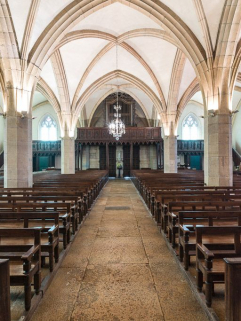 Vue d'ensemble depuis le choeur. © Région Bourgogne-Franche-Comté, Inventaire du patrimoine