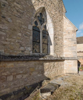 Vue du chevet. © Région Bourgogne-Franche-Comté, Inventaire du patrimoine Vue du chevet. © Région Bourgogne-Franche-Comté, Inventaire du patrimoine