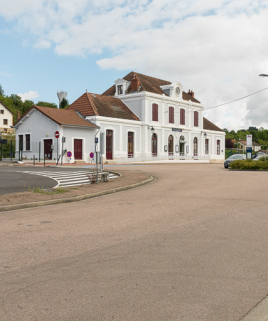 Vue de la gare. © Région Bourgogne-Franche-Comté, Inventaire du patrimoine