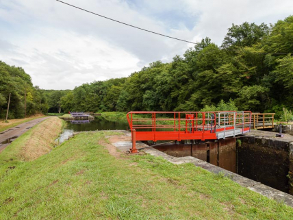Vue du sas. © Région Bourgogne-Franche-Comté, Inventaire du patrimoine