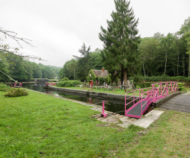 Vue du sas. © Région Bourgogne-Franche-Comté, Inventaire du patrimoine