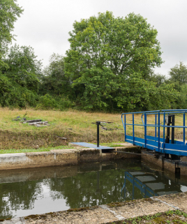 Vue du sas. © Région Bourgogne-Franche-Comté, Inventaire du patrimoine