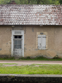Détail des ouvertures de la maison éclusière. © Région Bourgogne-Franche-Comté, Inventaire du patrimoine