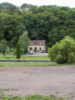 Vue de la maison éclusière. © Région Bourgogne-Franche-Comté, Inventaire du patrimoine