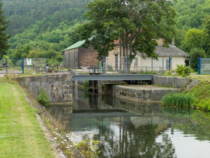 Vue du pont. © Région Bourgogne-Franche-Comté, Inventaire du patrimoine