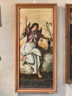 L'Ange de l'Annonciation. © Région Bourgogne-Franche-Comté, Inventaire du patrimoine