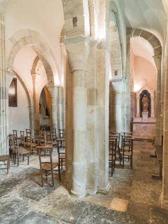 Vue de trois quarts depuis le bas-côté sud. © Région Bourgogne-Franche-Comté, Inventaire du patrimoine