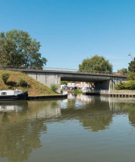Vue générale du pont. © Région Bourgogne-Franche-Comté, Inventaire du patrimoine