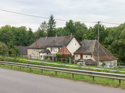 Vue rapprochée du domaine. © Région Bourgogne-Franche-Comté, Inventaire du patrimoine