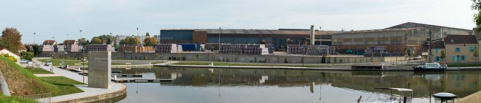 La tuilerie vue du canal. © Région Bourgogne-Franche-Comté, Inventaire du patrimoine