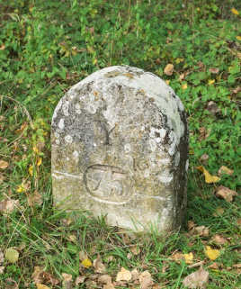 Vue d'ensemble de la borne. © Région Bourgogne-Franche-Comté, Inventaire du patrimoine